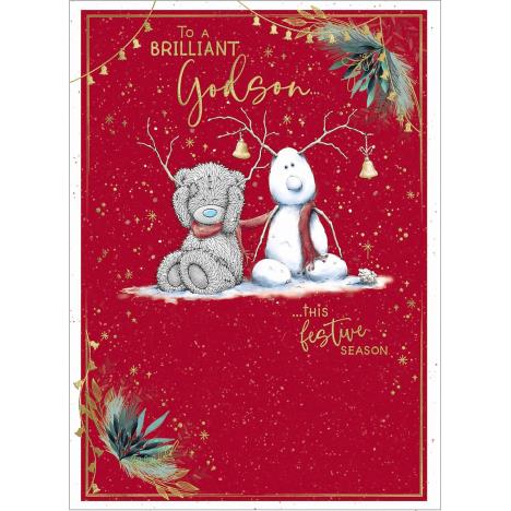 Brilliant Godson Me to You Bear Christmas Card £1.79